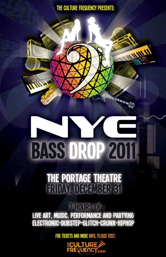 NYE Bass Drop 2011