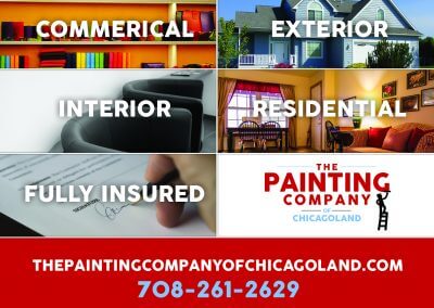 Painting Company of Chicagoland: Postcard Design